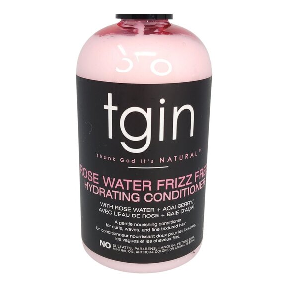 Tgin Rose Water Frizz Free Hydrating Conditioner 2 pk 13oz Rose Water - Picture 3 of 9